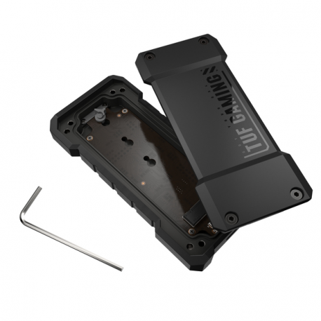 ASUS TUF Gaming A2 - Storage enclosure - M.2 - M.2 NVMe Card - USB 3.2 (Gen 2x2) - black - 8