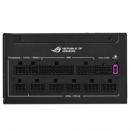 ASUS ROG Strix - Power supply (internal) - ATX12V 3.1/ EPS12V - 80 PLUS Platinum - AC 100-240 V - 850 Watt - active PFC - 13