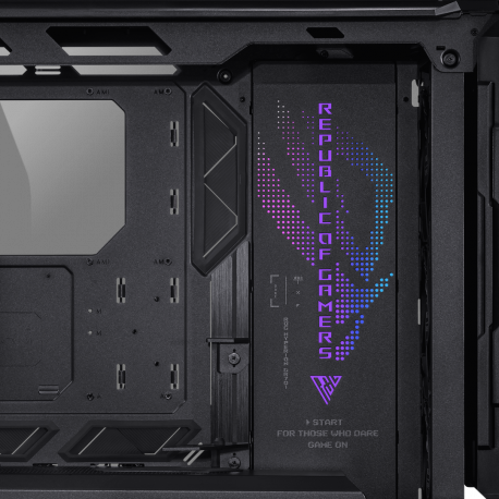 ASUS ROG Hyperion GR701 - BTF Edition - tower - extended ATX - windowed side panel (tempered glass) - no power supply - USB/Audio - 43