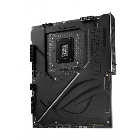 ASUS ROG MAXIMUS Z890 HERO BTF - Motherboard - ATX - LGA1851 Socket - Z890 Chipset - USB4, USB 3.2 Gen 1, USB-C 3.2 Gen2, USB 3.2 Gen 2 - Wi-Fi 7, Bluetooth, 5 Gigabit Ethernet - onboard graphics (CPU required) - HD Audio (8-channel) - 1