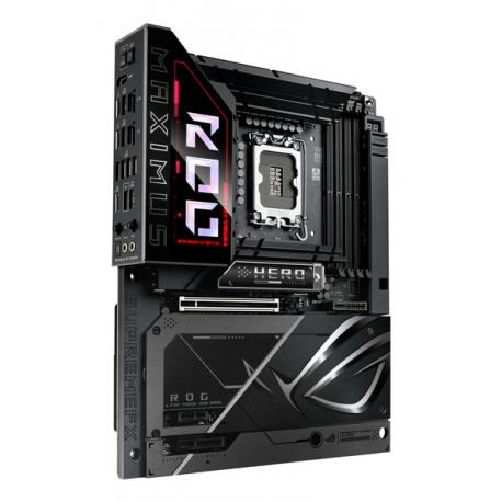 ASUS ROG MAXIMUS Z890 HERO BTF - Motherboard - ATX - LGA1851 Socket - Z890 Chipset - USB4, USB 3.2 Gen 1, USB-C 3.2 Gen2, USB 3.2 Gen 2 - Wi-Fi 7, Bluetooth, 5 Gigabit Ethernet - onboard graphics (CPU required) - HD Audio (8-channel) - 5