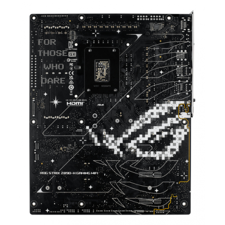 ASUS ROG STRIX Z890-H GAMING WIFI - Motherboard - ATX - LGA1851 Socket - Z890 Chipset - USB 3.2 Gen 1, USB 3.2 Gen 2, USB-C 3.2 Gen 2x2 - Wi-Fi 7, Bluetooth, 5 Gigabit Ethernet - onboard graphics (CPU required) - HD Audio (8-channel) - 6