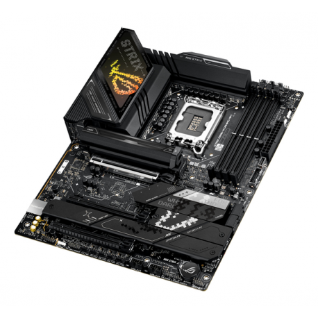 ASUS ROG STRIX Z890-H GAMING WIFI - Motherboard - ATX - LGA1851 Socket - Z890 Chipset - USB 3.2 Gen 1, USB 3.2 Gen 2, USB-C 3.2 Gen 2x2 - Wi-Fi 7, Bluetooth, 5 Gigabit Ethernet - onboard graphics (CPU required) - HD Audio (8-channel) - 12