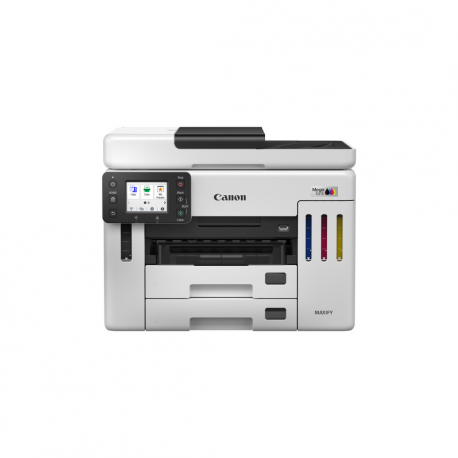 Canon MAXIFY GX7150 MegaTank - Multifunction printer - colour - ink-jet - CISS - Legal (216 x 356 mm), A4 (210 x 297 mm) (original) - A4 / Legal (media) - up to 24 ipm (printing) - 600 sheets - 33.6 Kbps - USB 2.0, Wi-Fi(n), LAN - 5
