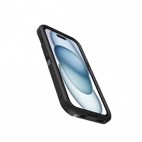 OtterBox Defender Series XT Clear - Back cover for mobile phone - with magnets - MagSafe compatibility - thermoplastic elastomer (TPE) - dark side - for Apple iPhone 13, 14, 15, 16e - 2