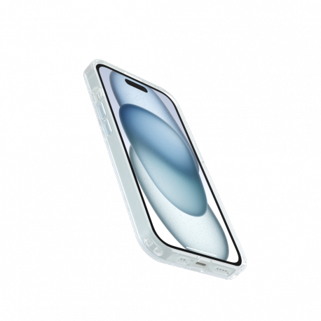 OtterBox Symmetry Series Clear - Back cover for mobile phone - MagSafe compatibility - clear - for Apple iPhone 13, 14, 15, 16e - 2