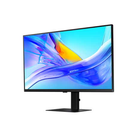 Samsung ViewFinity S8 S32D800UBU - S80UD Series - LED monitor - USB - 32" - 3840 x 2160 UHD @ 60 Hz - IPS - 350 cd/m² - 1000:1 - HDR10 - 5 ms - HDMI, DisplayPort, USB-C - black - 1