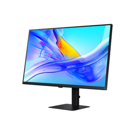 Samsung ViewFinity S8 S32D800UBU - S80UD Series - LED monitor - USB - 32" - 3840 x 2160 UHD @ 60 Hz - IPS - 350 cd/m² - 1000:1 - HDR10 - 5 ms - HDMI, DisplayPort, USB-C - black - 4