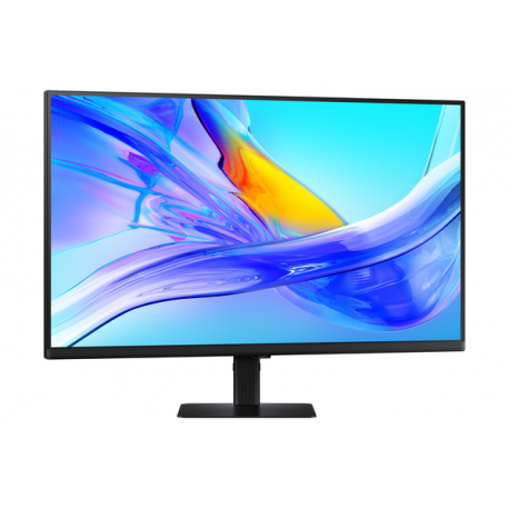 Samsung ViewFinity S8 S32D800UBU - S80UD Series - LED monitor - USB - 32" - 3840 x 2160 UHD @ 60 Hz - IPS - 350 cd/m² - 1000:1 - HDR10 - 5 ms - HDMI, DisplayPort, USB-C - black - 8