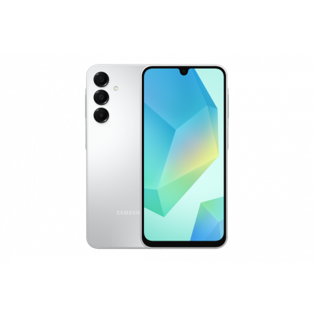 Samsung Galaxy A16 - 4G smartphone - dual-SIM - RAM 4 GB  /  Internal Memory 128 GB - microSD slot - OLED display - 6.7" - 2340 x 1080 pixels (90 Hz) - 3x rear cameras 50 MP, 5 MP, 2 MP - front camera 13 MP - grey - 0