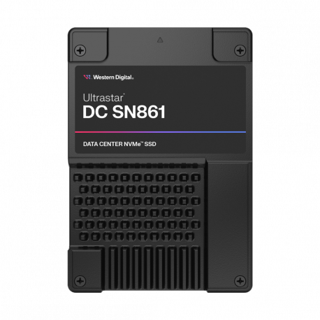 WD Ultrastar DC SN861 WUS6BA176PSP9X3 - SSD - Data Centre - 7.68 TB - internal - 2.5" - U.2 PCIe 5.0 x4 (NVMe) - 0