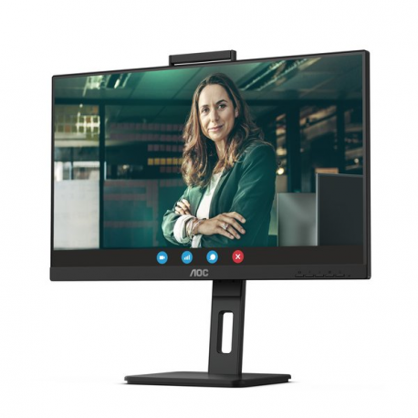 AOC Pro-line Q27P3CW - LED monitor - 27" - 2560 x 1440 QHD @ 75 Hz - IPS - 350 cd / m² - 1000:1 - 4 ms - 2xHDMI, DisplayPort, USB-C - speakers - black - 2
