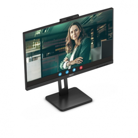 AOC Pro-line Q27P3CW - LED monitor - 27" - 2560 x 1440 QHD @ 75 Hz - IPS - 350 cd / m² - 1000:1 - 4 ms - 2xHDMI, DisplayPort, USB-C - speakers - black - 16