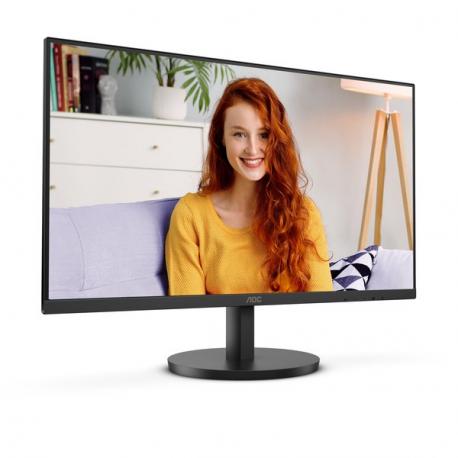 AOC U27B3A - LED monitor - 27" - 3840 x 2160 4K UHD (2160p) @ 60 Hz - IPS - 350 cd / m² - 1000:1 - HDR10 - 4 ms - 2xHDMI, DisplayPort - speakers - black - 6