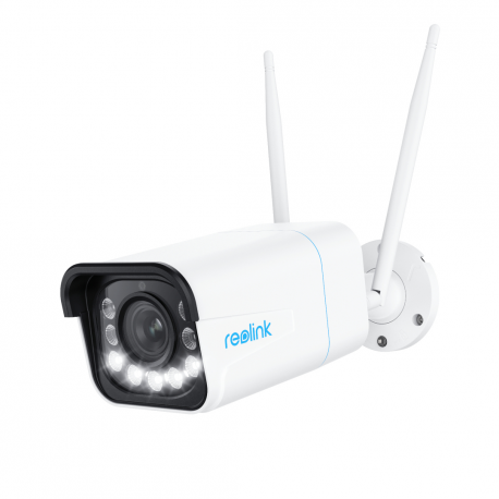 Reolink W430 - Network surveillance camera - bullet - outdoor, indoor - weatherproof - colour (Day&Night) - 8 MP - 4K - vari-focal - audio - wireless - Wi-Fi - 2.4GHz radio, 5GHz radio - 0