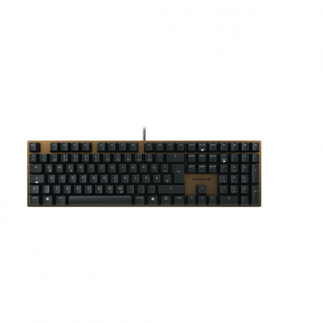 CHERRY KC 200 MX - Keyboard - USB - QWERTZ - German - key switch: CHERRY MX2A Silent Red - black, bronze - 0