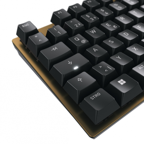 CHERRY KC 200 MX - Keyboard - USB - QWERTZ - German - key switch: CHERRY MX2A Silent Red - black, bronze - 4