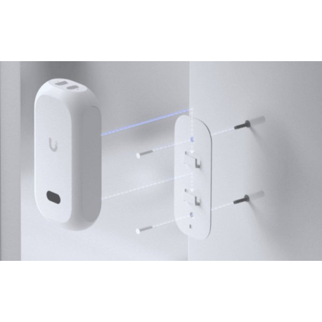 Ubiquiti UniFi AI Theta Pro - Kit - network surveillance camera - indoor - colour (Day&Night) - 8 MP - 2160 x 2160 - fixed focal - audio - GbE - H.264 - PoE - with AI Theta Hub - 4