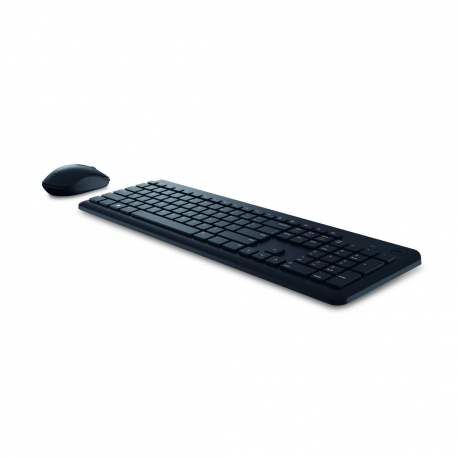 Dell Wireless Keyboard and Mouse KM3322W - Keyboard and mouse set - wireless - 2.4 GHz - QWERTY - International English - black - with 3 years Next Business Day Advanced Exchange Service - 4
