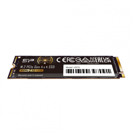 SILICON POWER US75 - SSD - 1 TB - internal - M.2 2280 - PCIe 4.0 x4 (NVMe) - 1
