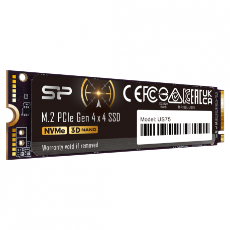 SILICON POWER US75 - SSD - 1 TB - internal - M.2 2280 - PCIe 4.0 x4 (NVMe) - 3