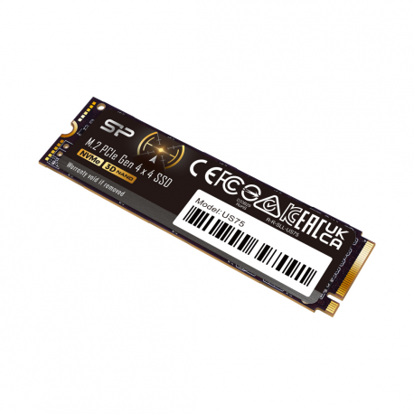 SILICON POWER US75 - SSD - 1 TB - internal - M.2 2280 - PCIe 4.0 x4 (NVMe) - 4