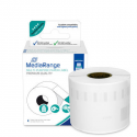 MediaRange - Paper - permanent adhesive - black on white - 101 x 54 mm 220 label(s) (1 roll(s) x 220 hanging box - labels (alternative for: DYMO 99014, DYMO S0722430) - for DYMO LabelWriter