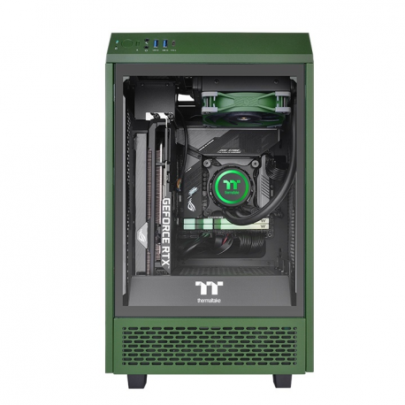 Thermaltake TOUGHFAN 12 - Case fan - 120 mm - racing green - 4