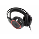 Conceptronic Athan U1 - Headset - 7.1 channel - full size - wired - USB - black