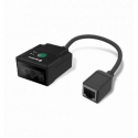 2D Mega Pixel Fixed Mounted Reader / 2m USB extension cable/ Laser and LED Aimer/ white light & IR sensor