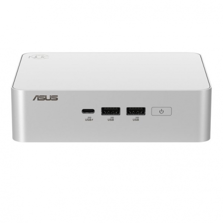 ASUS NUC 15 Pro+ RNUC15CRSU700002 - Barebone - mini PC 1 x Core Ultra 7 255H / up to 5.1 GHz - RAM 0 GB - Arc Graphics 140T - IEEE 802.11ax (Wi-Fi 6), IEEE 802.11be (Wi-Fi 7), Bluetooth 5.4, 2.5 Gigabit Ethernet, Gigabit Ethernet - silver - 0