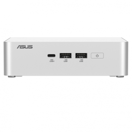 ASUS NUC 15 Pro+ RNUC15CRSU700002 - Barebone - mini PC 1 x Core Ultra 7 255H / up to 5.1 GHz - RAM 0 GB - Arc Graphics 140T - IEEE 802.11ax (Wi-Fi 6), IEEE 802.11be (Wi-Fi 7), Bluetooth 5.4, 2.5 Gigabit Ethernet, Gigabit Ethernet - silver - 17
