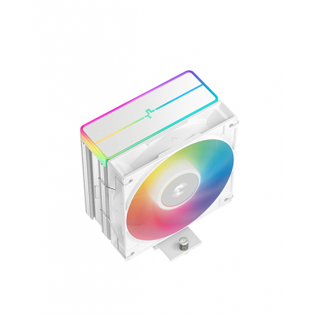 Deepcool AG400 WH V2 - Processor cooler - (for: LGA1851, LGA1700, LGA1200, LGA115x Socket, AM5, AM4) - 120 mm - white - 1