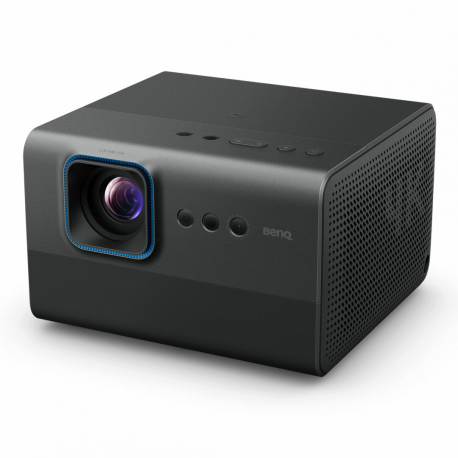 BenQ GP520 - DLP projector - 4-channel LED - portable - 3D - 2600 ANSI lumens - 3840 x 2160 - 16:9 - 1080p - IEEE 802.11ax wireless  /  AirPlay  /  Chromecast - 1