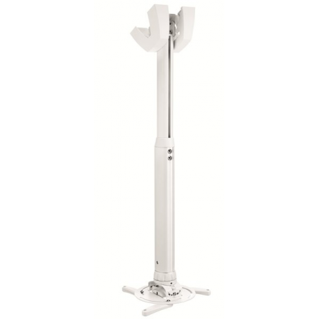 Vogel's Professional PPC 1555 - Mounting kit (ceiling mount, interface plate, telescopic pole) - for projector - white - ceiling mountable - 0