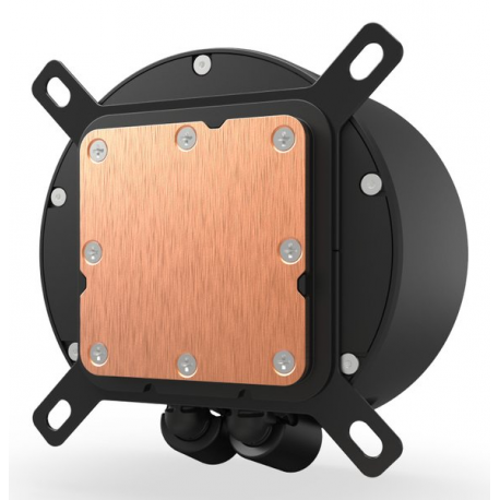 NZXT Kraken Elite 280 RGB - Processor liquid cooling system - with LCD display - (for: LGA1851, LGA1700, LGA1200, LGA115x Socket, AM5, AM4) - copper - 2 x 140 mm - matte black - 5