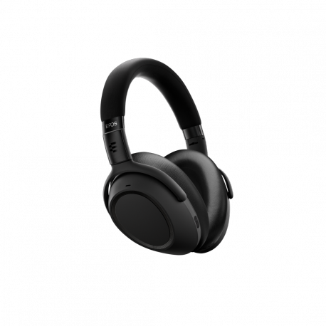 EPOS ADAPT 660 - Headset - full size - Bluetooth - wireless, wired - active noise cancelling - USB-C via Bluetooth adapter, 3.5 mm jack - black - Certified for Microsoft Teams, Zoom Certified, Google Meet Certified, Cisco Webex Certified, Alcatel-Lucent Certified, Mitel Certified, Swyx Certified, Unify Certified, Works With Chromebook Certified, Amazon Chime Certified - 1