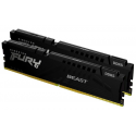 Kingston FURY Beast - DDR5 - kit - 128 GB: 2 x 64 GB - DIMM 288-pin - 2800 MHz / PC5-44800 - CL36 - 1.25 V - unbuffered - on-die ECC - black