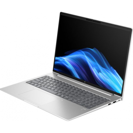 HP EliteBook 6 G1i Notebook AI - Intel Core Ultra 5 - 225U / up to 4.8 GHz - Win 11 Pro - Intel Graphics - 24 GB RAM - 512 GB SSD NVMe - 16" IPS 1920 x 1200 - Ethernet - Wi-Fi 7, Bluetooth - pike silver aluminium - kbd: Pan Nordic - with HP Carbon Neutral Computing Services - To the Door with Usage Service for Notebooks - 1
