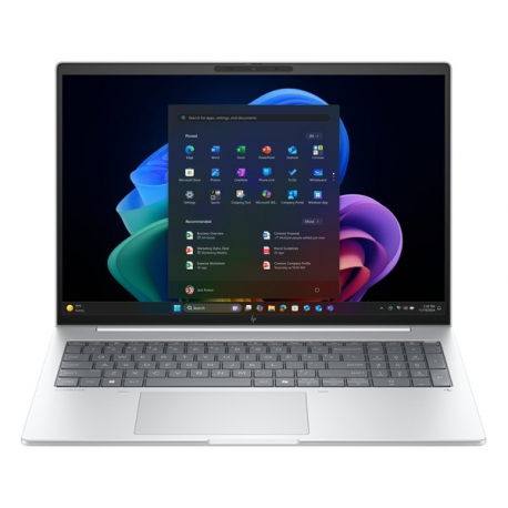 HP EliteBook 8 G1a Notebook Next Gen AI - 169-degree hinge design - AMD Ryzen AI 5 - 340 / up to 4.8 GHz - Win 11 Pro - Radeon 840M - 24 GB RAM - 512 GB SSD NVMe - 16" IPS 1920 x 1200 - Wi-Fi 7, Bluetooth - glacier silver - kbd: Pan Nordic - with HP Carbon Neutral Computing Services - To the Door with Usage Service for Notebooks - 0