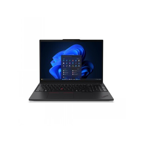 Lenovo ThinkPad T16 Gen 4 21QE - 180-degree hinge design - Intel Core Ultra 5 - 225U / up to 4.8 GHz - Win 11 Pro - Intel Graphics - 16 GB RAM - 512 GB SSD TCG Opal Encryption 2, NVMe - 16" IPS 1920 x 1200 - Gigabit Ethernet - Wi-Fi 6E, Bluetooth - black - kbd: Nordic - with 3 Years Lenovo Premier Support, CO2 Offset 0.5 ton (2nd Gen) - 0