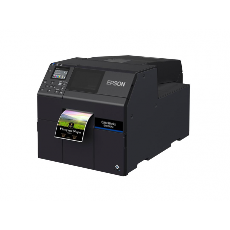 Epson ColorWorks CW-D6000Ae - Label printer - colour - ink-jet - Roll (11.2 cm) - 1200 x 1200 dpi - up to 119 mm / sec (mono)  /  up to 119 mm / sec (colour) - cutter - 2