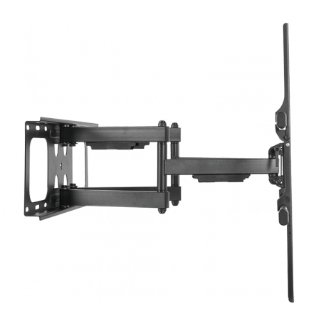 LogiLink - Mounting kit - for curved  /  flat panel - swivel, 75kg max - steel - black - screen size: 50"-90" - wall-mountable - 2