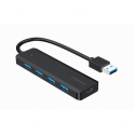 Gembird UHB-U3P4P-02 - Hub - 4 x USB 3.1 Gen 1 - desktop