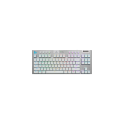 Logitech G G915 X - Keyboard - LIGHTSPEED - TKL - backlit - wireless - Bluetooth 5.0, 2.4 GHz, USB - QWERTY - US International - key switch: GL Tactile - black