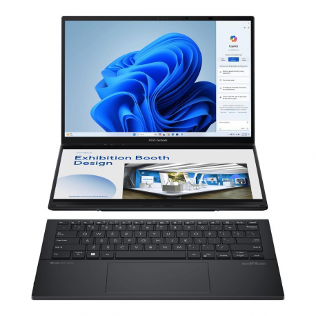 Notebook|ASUS|ZenBook Series|DUO|UX8406CA-PZ009W|CPU  Core Ultra|U9-285H|2900 MHz|14"|Touchscreen|2880x1800|RAM 32GB|LPDDR5x|SSD - 0