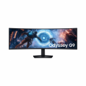 Samsung Odyssey G9 S49FG910EU - G91F Series - LED monitor - gaming - curved - 49" - 5120 x 1440 Dual Quad HD @ 144 Hz - VA - 350 cd / m² - 2500:1 - DisplayHDR 600 - 1 ms - 2xHDMI, DisplayPort - black
