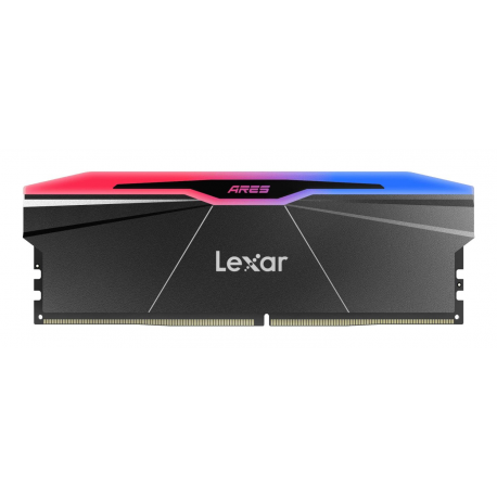Lexar ARES RGB 2nd Gen - DDR5 - kit - 32 GB: 2 x 16 GB - DIMM 288-pin - 6000 MT/s / PC5-48000 - CL30 - 1.4 V - unbuffered - on-die ECC - 0