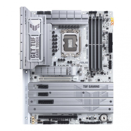 ASUS TUF GAMING Z890-PRO WIFI - Motherboard - ATX - LGA1851 Socket - Z890 Chipset - USB 3.2 Gen 1, USB4 - Wi-Fi 7, Bluetooth, 2.5 Gigabit LAN - onboard graphics (CPU required) - HD Audio (8-channel) - 0