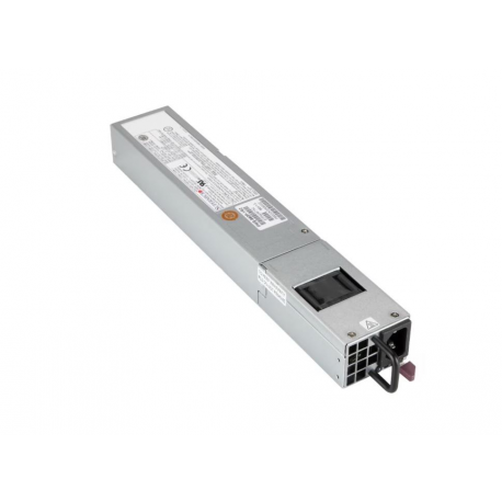 Supermicro PWS-860P-1R2 - Power supply - redundant (plug-in module) - 80 PLUS Platinum - AC 100-127 / 200-240 V - 860 Watt - 1U - 0